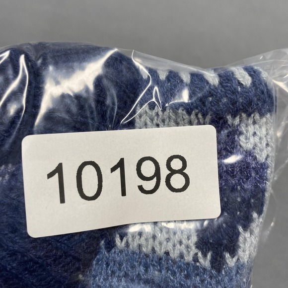 Neil Martin Sweater Mens XL Blue Geometric Pattern Crewneck Acrylic Pullover - Picture 8 of 8